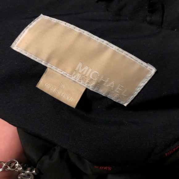 Michael Kors Coat Faux-fur-hood Size M - Picture 4 of 6